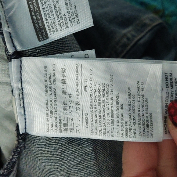 Levi Strauss and Company Jean Jacket - 2X - New! - Picture 15 of 16